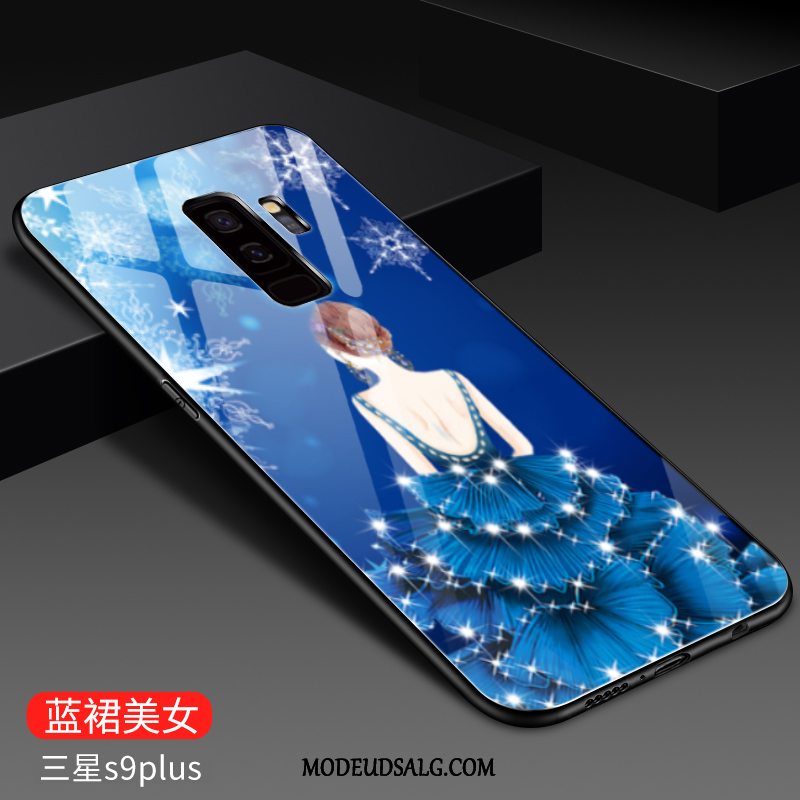 Samsung Galaxy S9+ Etui / Cover Silikone Anti-fald Glas Let Tynd Kreativ