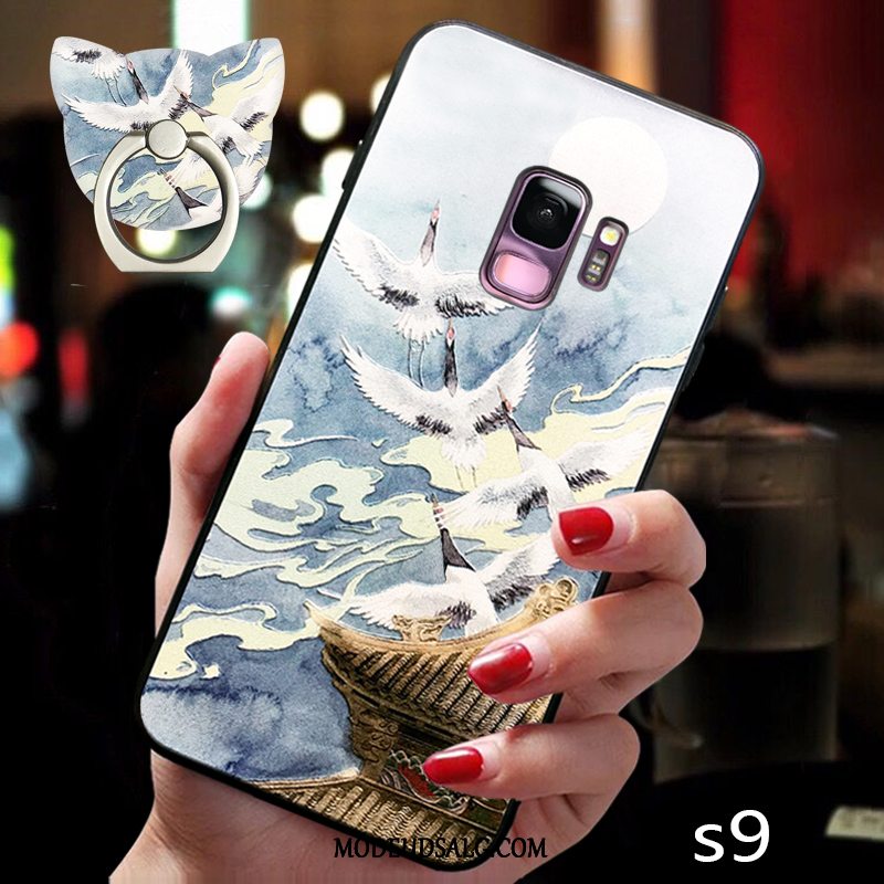 Samsung Galaxy S9 Etui / Cover Tynd Hængende Ornamenter Trend Anti-fald Blød