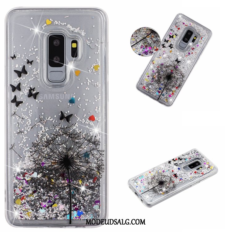 Samsung Galaxy S9+ Etui Flydende Cover Lyserød Beskyttelse Quicksand