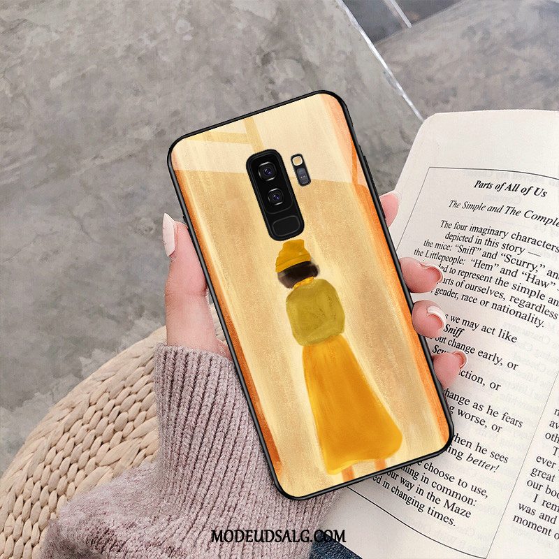 Samsung Galaxy S9+ Etui Kreativ Elskeren Farve Gul Let Tynd