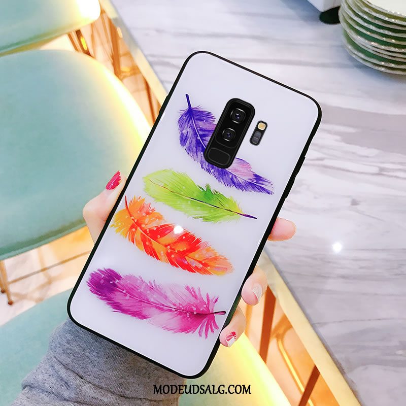 Samsung Galaxy S9+ Etui Kreativ Elskeren Farve Gul Let Tynd