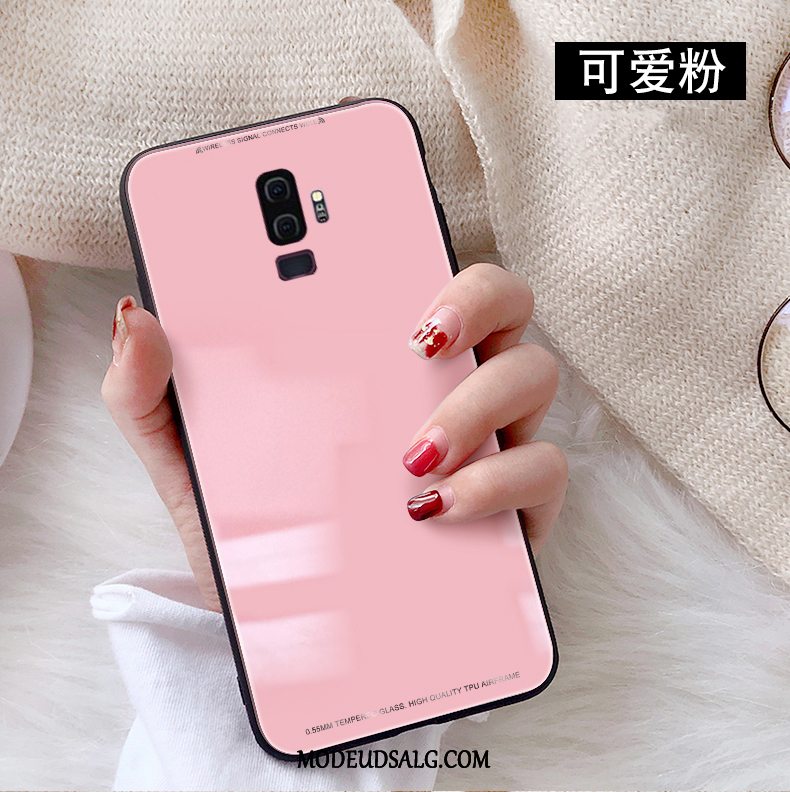 Samsung Galaxy S9+ Etui Pu Alt Inklusive Cover Kreativ Glas