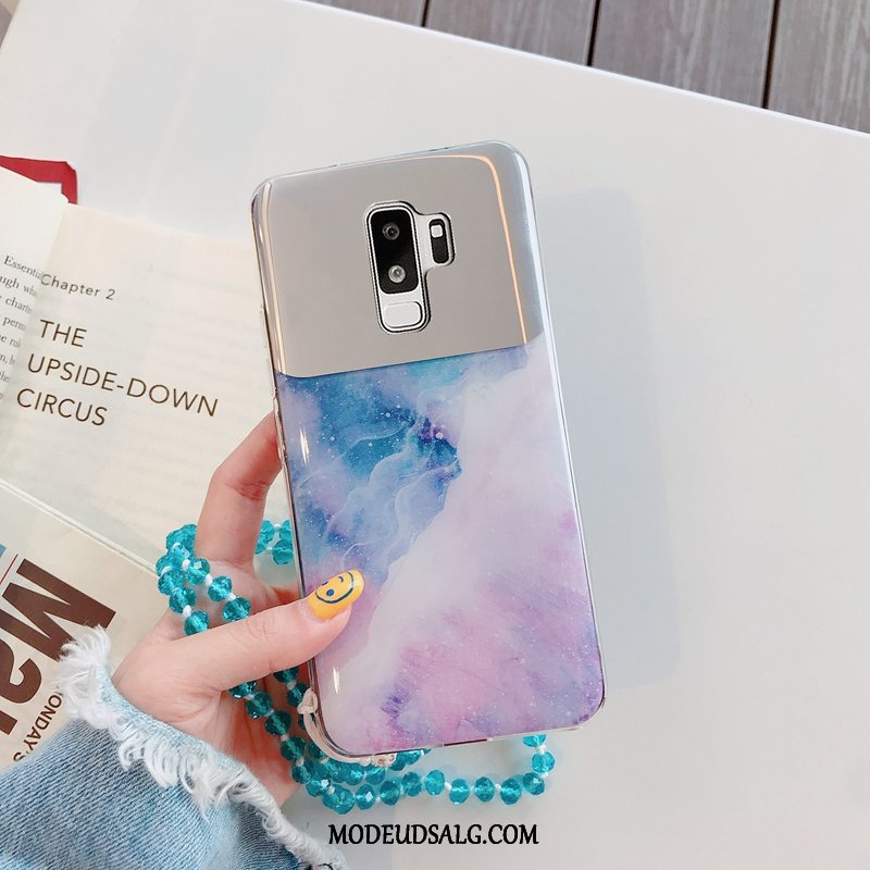 Samsung Galaxy S9+ Etui Pu Ny Alt Inklusive Anti-fald Farve