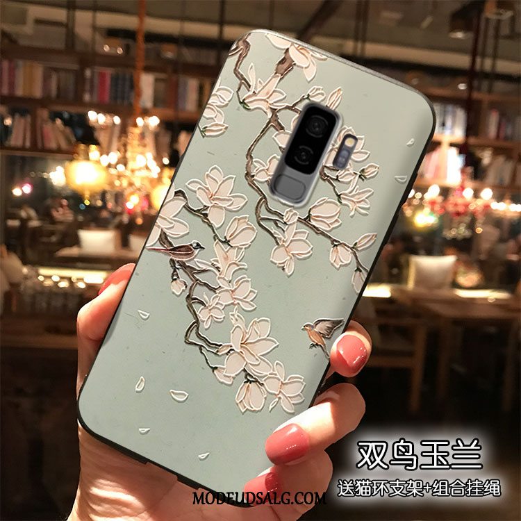 Samsung Galaxy S9+ Etui Silikone Frisk Cover Vind Kreativ