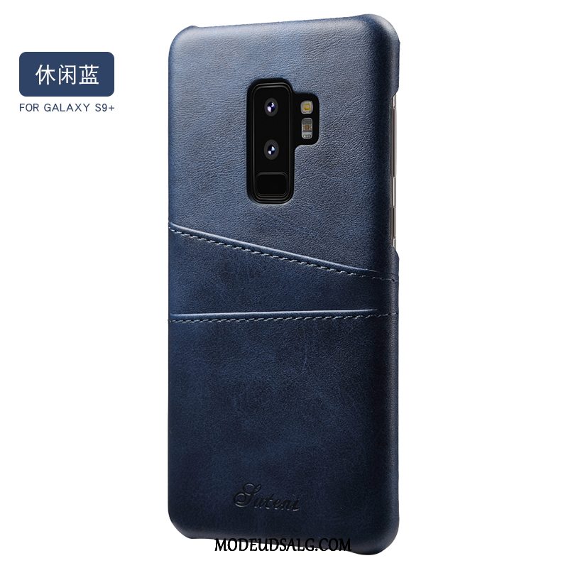 Samsung Galaxy S9+ Etui Tynd Trendy Silikone Vind Ny