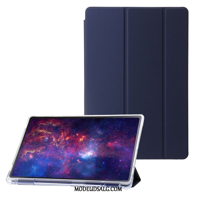 Samsung Galaxy Tab S9 Plus Tri-fold Gennemsigtig Bagside