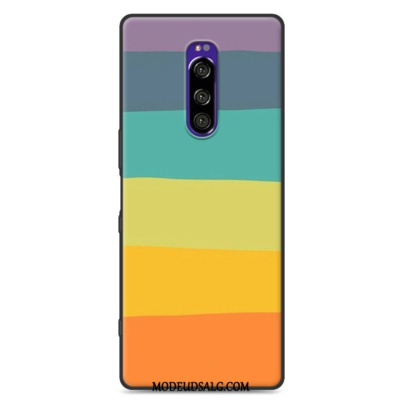 Sony Xperia 1 Etui / Cover Beskyttelse Blød Silikone Ny