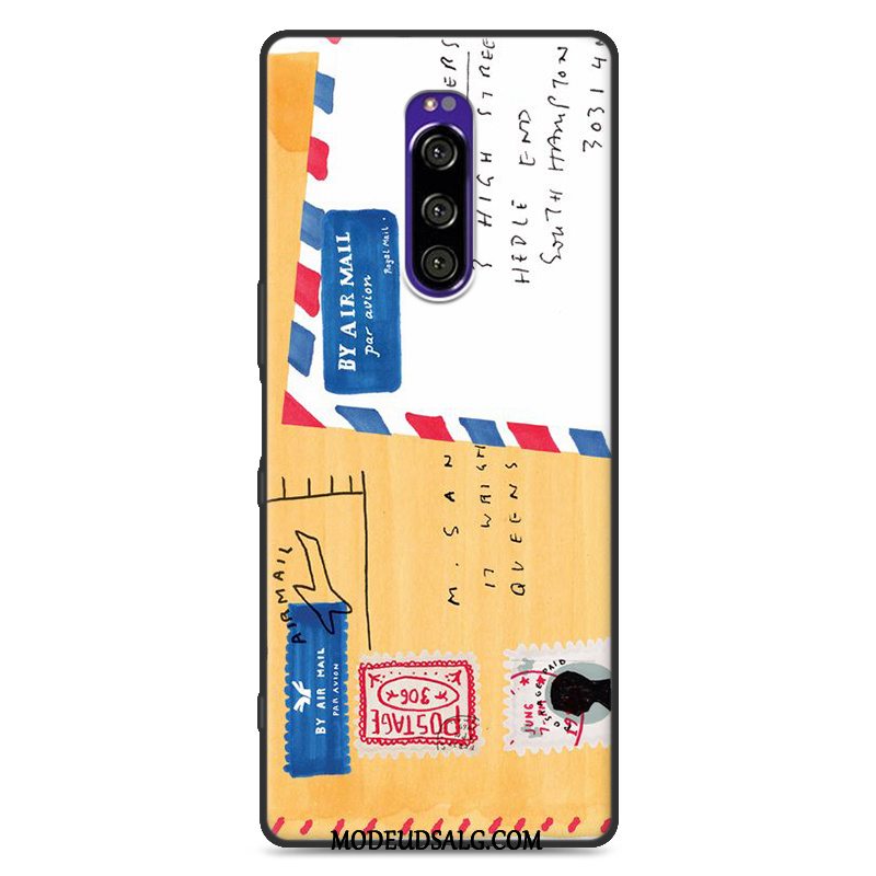 Sony Xperia 1 Etui / Cover Beskyttelse Blød Silikone Ny