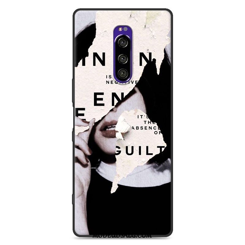 Sony Xperia 1 Etui / Cover Beskyttelse Blød Silikone Ny