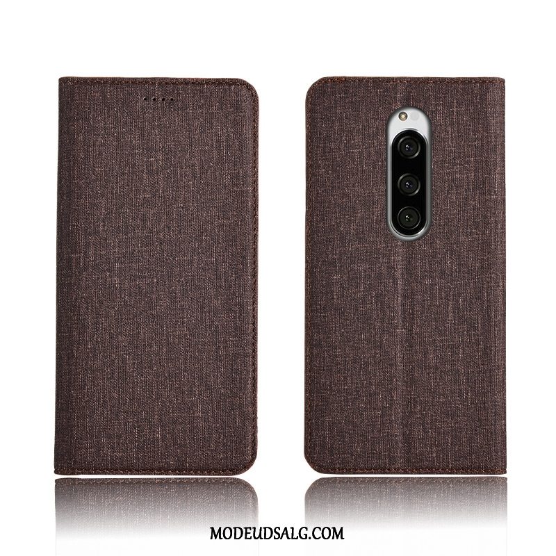 Sony Xperia 1 Etui / Cover Ny Silikone Nubuck Anti-fald Blød