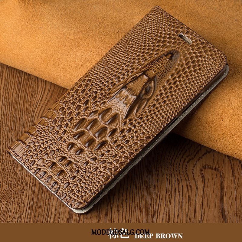 Sony Xperia 1 Etui Cover Relief Lædertaske Varm Beskyttelse