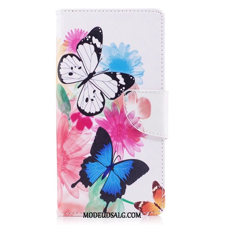 Sony Xperia 1 Etui / Cover Support Kort Malet Relief Kreativ