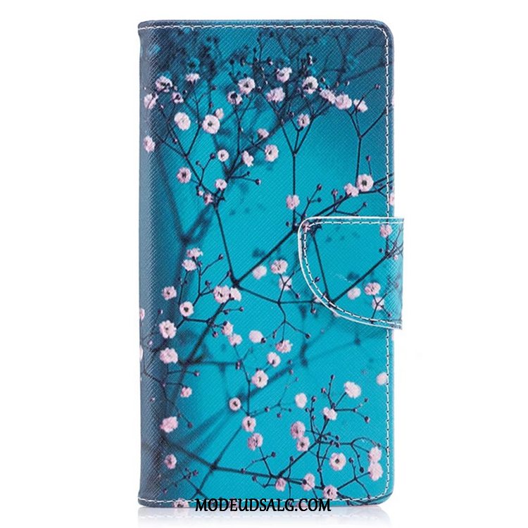 Sony Xperia 1 Etui / Cover Support Kort Malet Relief Kreativ