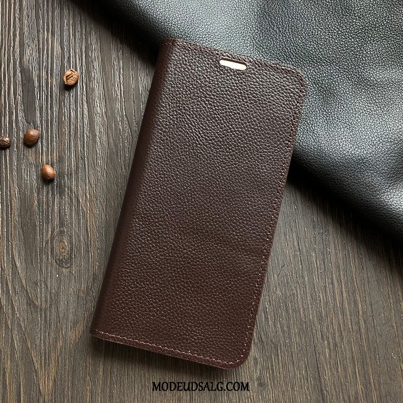 Sony Xperia 1 Etui Folio Beskyttelse Blå Cover High End