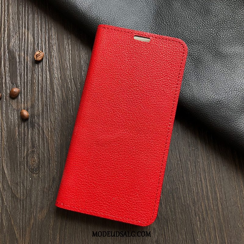 Sony Xperia 1 Etui Folio Beskyttelse Blå Cover High End