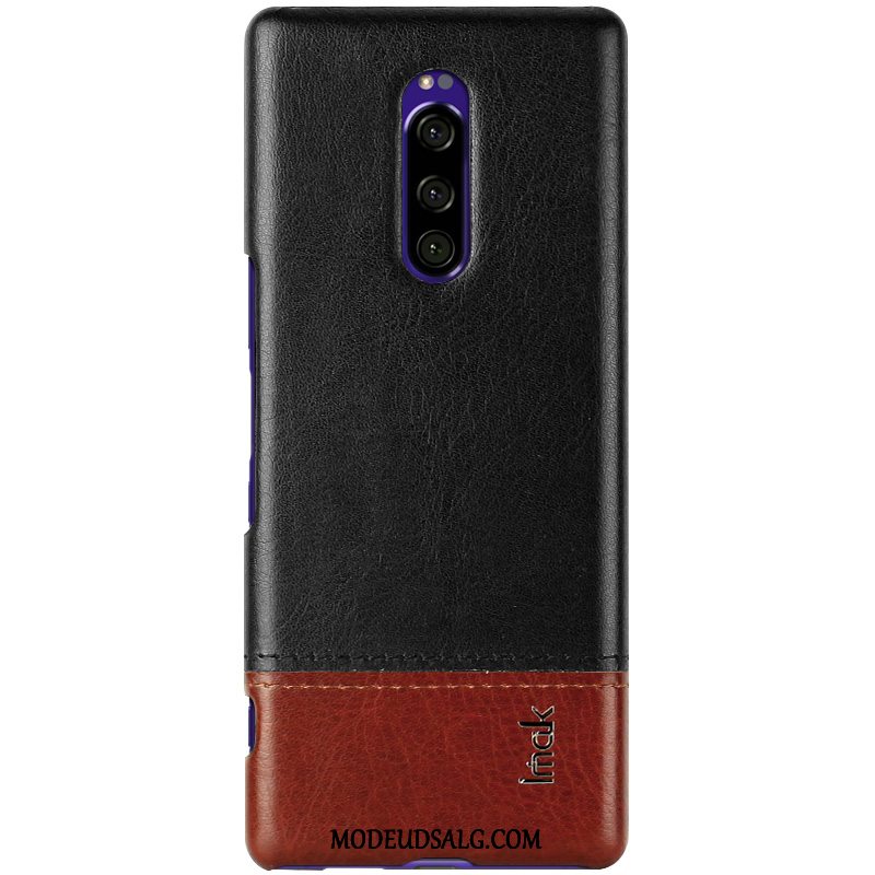 Sony Xperia 1 Etui Læder Beskyttelse Cover Lædertaske Ny