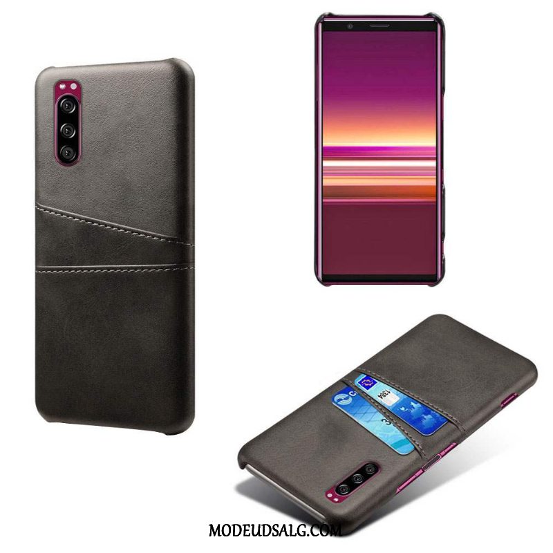 Sony Xperia 1 Ii Etui Cover Kort Cyan Beskyttelse Kvalitet