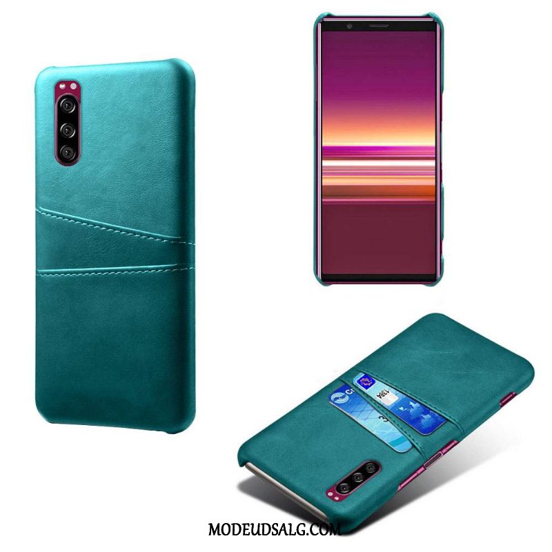 Sony Xperia 1 Ii Etui Cover Kort Cyan Beskyttelse Kvalitet