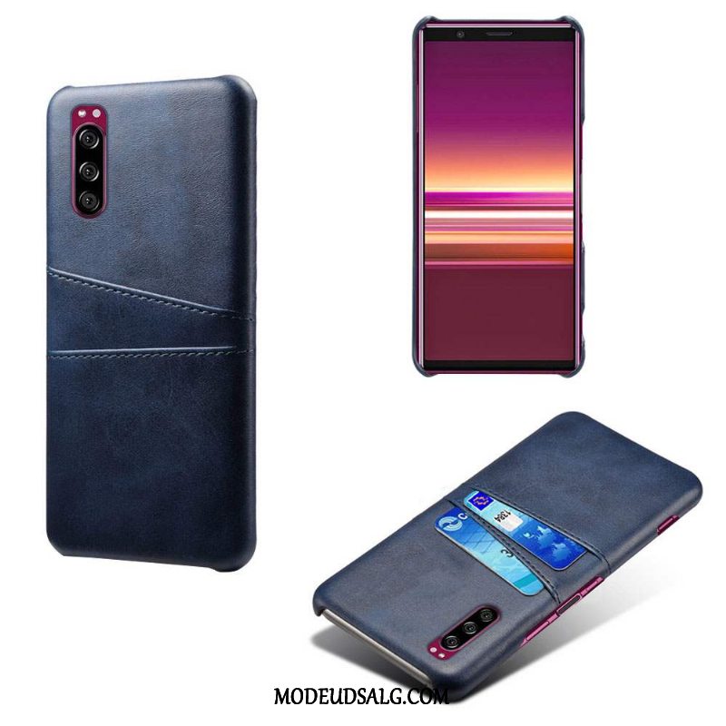 Sony Xperia 1 Ii Etui Cover Kort Cyan Beskyttelse Kvalitet