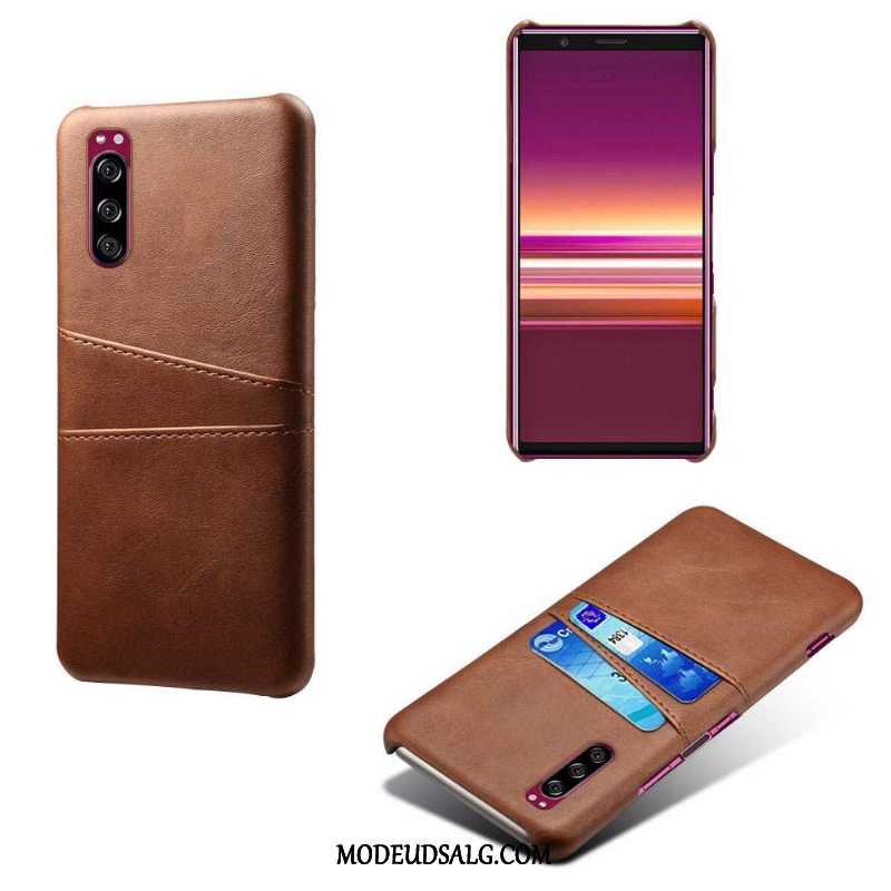 Sony Xperia 1 Ii Etui Cover Kort Cyan Beskyttelse Kvalitet