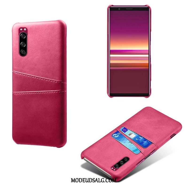 Sony Xperia 1 Ii Etui Cover Kort Cyan Beskyttelse Kvalitet