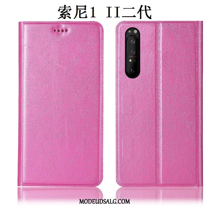 Sony Xperia 1 Ii Etui Silke Beskyttelse Alt Inklusive Cover Rød