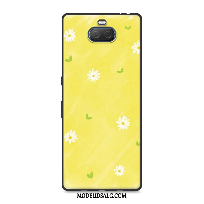 Sony Xperia 10 Etui Beskyttelse Alt Inklusive Cover Kreativ Gul