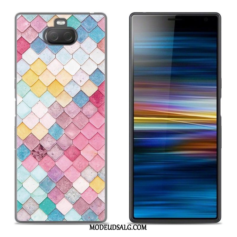 Sony Xperia 10 Etui Blød Beskyttelse Cover Malet Anti-fald