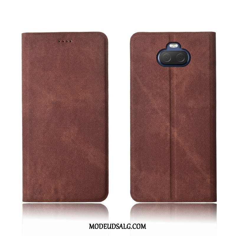 Sony Xperia 10 Etui / Cover Denim Silikone Alt Inklusive Blød Anti-fald