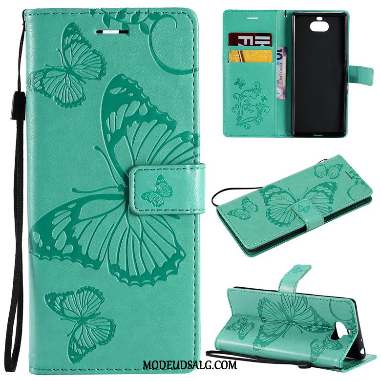 Sony Xperia 10 Etui Folio Cover Alt Inklusive Lædertaske Cartoon