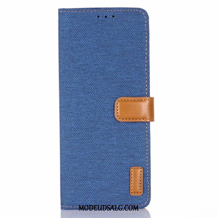 Sony Xperia 10 Ii Etui Beskyttelse Cover Lædertaske Sort Folio