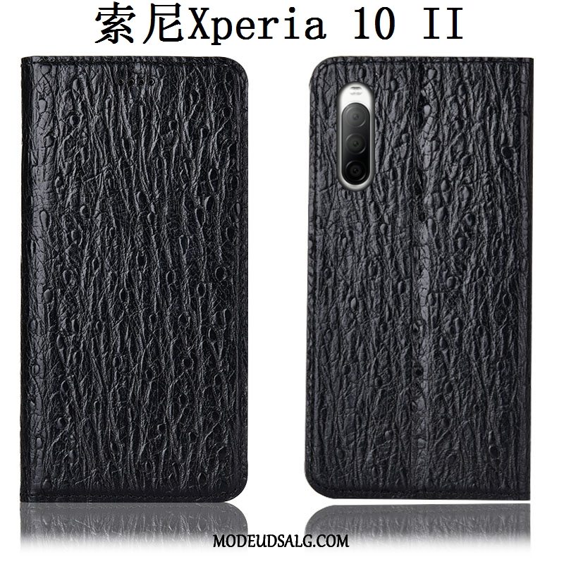 Sony Xperia 10 Ii Etui / Cover Fugl Beskyttelse Alt Inklusive Folio