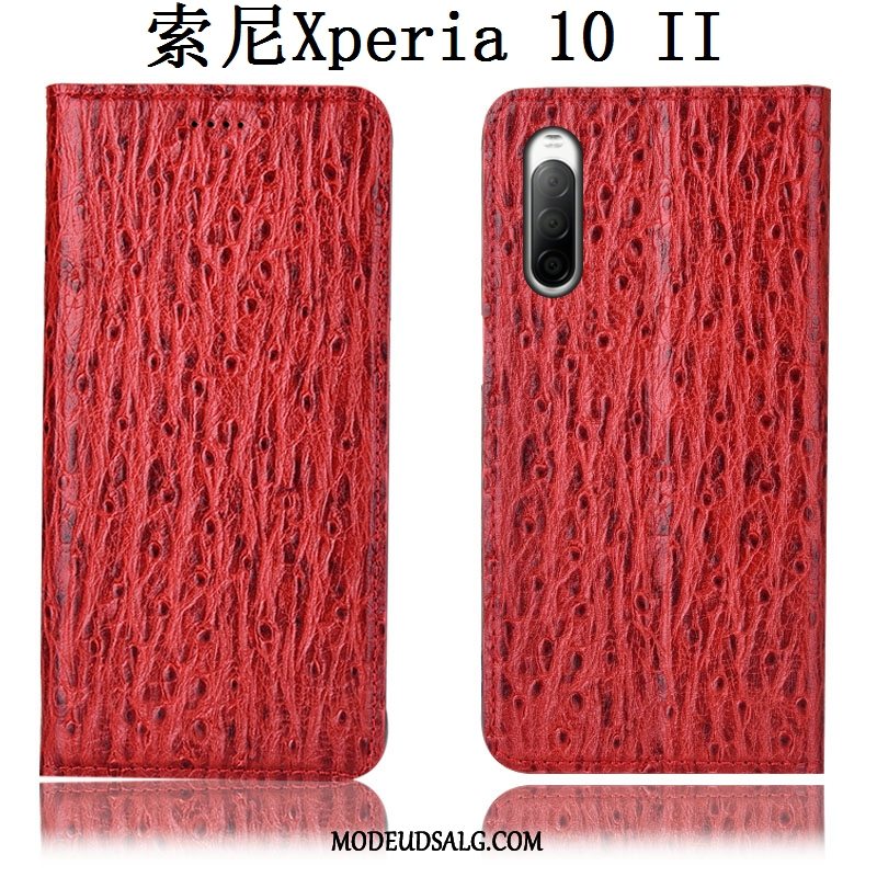 Sony Xperia 10 Ii Etui / Cover Fugl Beskyttelse Alt Inklusive Folio