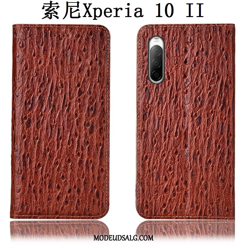 Sony Xperia 10 Ii Etui / Cover Fugl Beskyttelse Alt Inklusive Folio