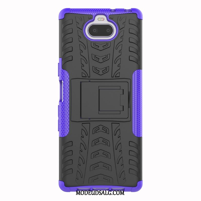 Sony Xperia 10 Plus Etui Anti-fald Beskyttelse Support Mønster Cover