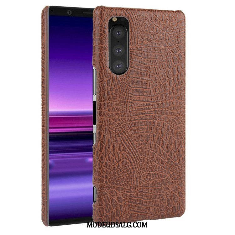 Sony Xperia 5 Etui Beskyttelse Sort Kvalitet Tasker Cover