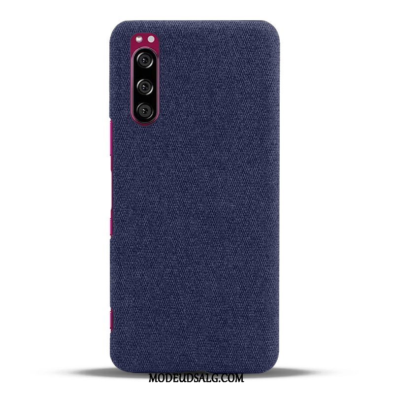 Sony Xperia 5 Etui / Cover Beskyttelse Rød Klud Let Tynd