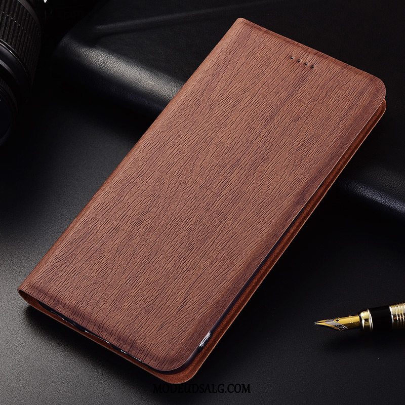 Sony Xperia E5 Etui Rød Clamshell Mønster Cover Alt Inklusive