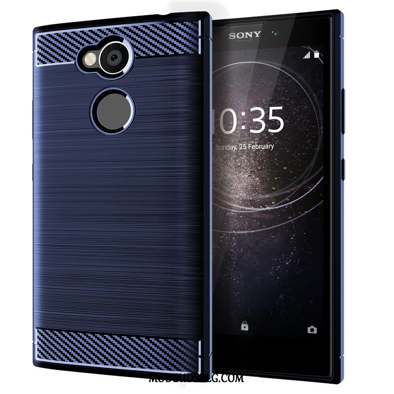 Sony Xperia L2 Etui Beskyttelse Cover Trend Rød