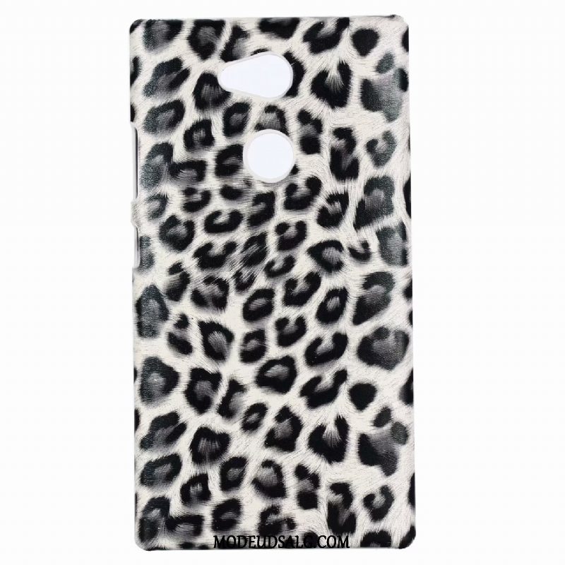 Sony Xperia L2 Etui Beskyttelse Pulver Læderhandsker Leopard Cover