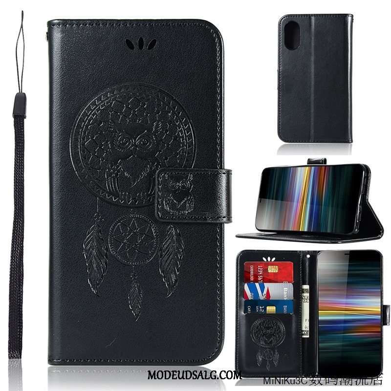 Sony Xperia L3 Etui Folio Vind Anti-fald Beskyttelse Smuk