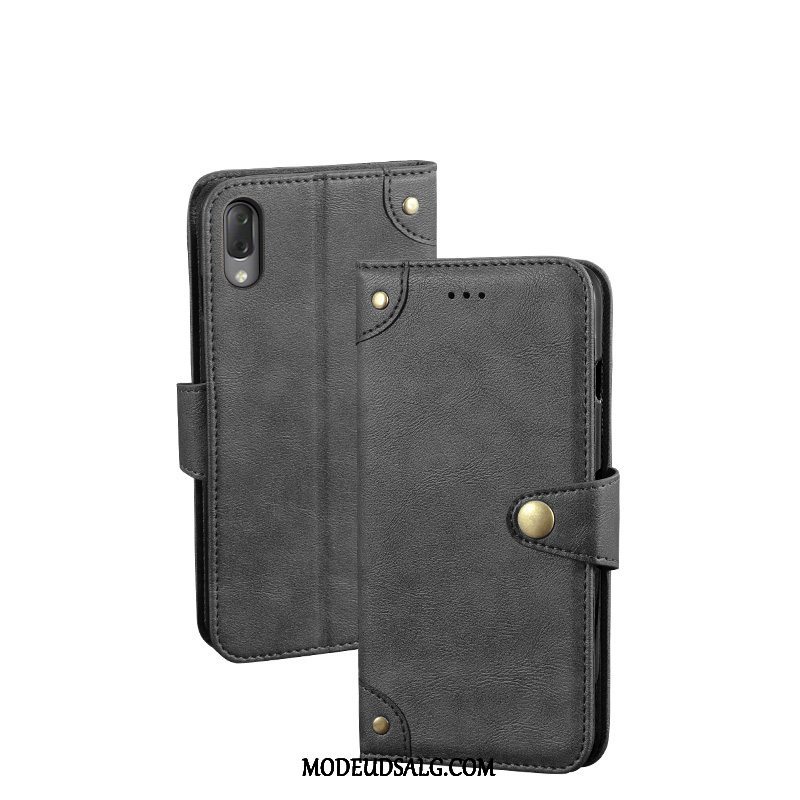 Sony Xperia L3 Etui Kort Cover Kreativ Vintage Support