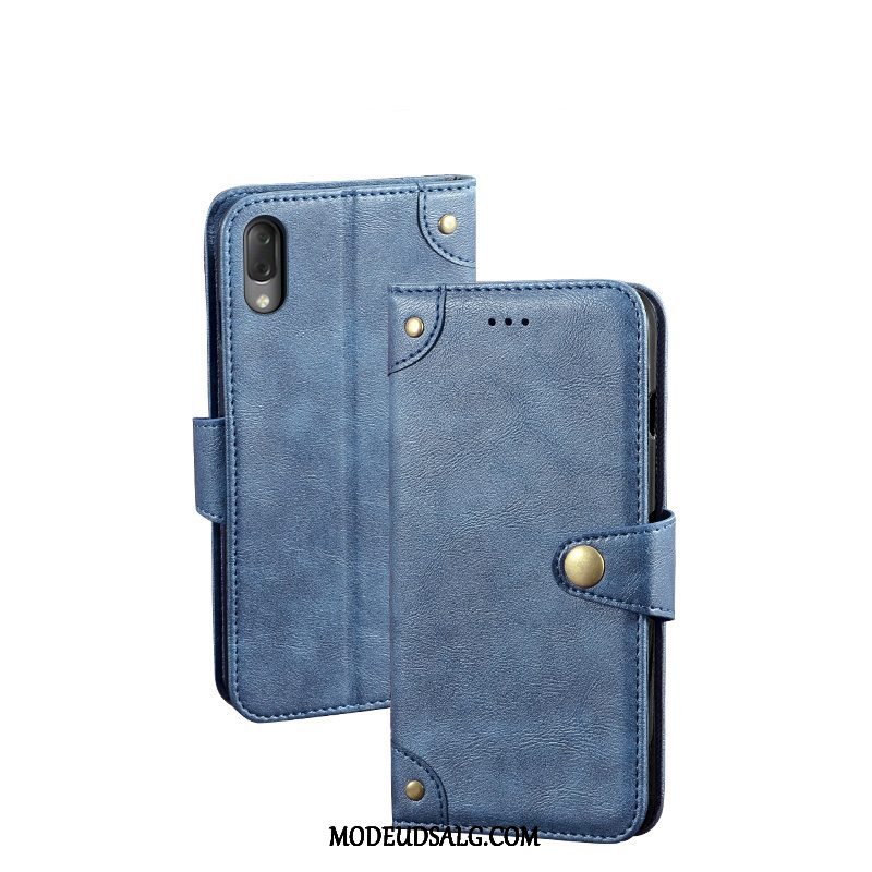 Sony Xperia L3 Etui Kort Cover Kreativ Vintage Support