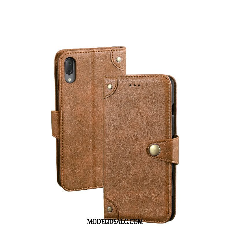 Sony Xperia L3 Etui Kort Cover Kreativ Vintage Support