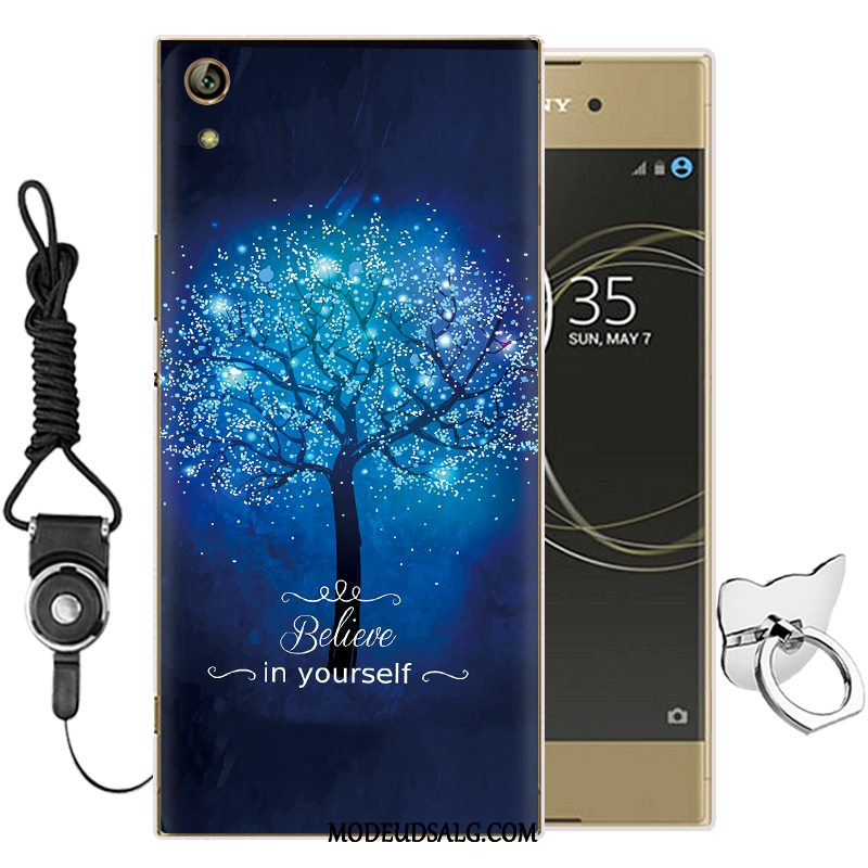 Sony Xperia Xa Etui Cartoon Grøn Cover Blød Silikone