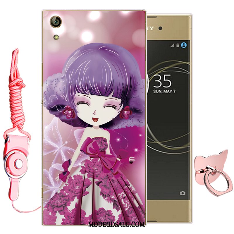 Sony Xperia Xa Etui Cartoon Grøn Cover Blød Silikone