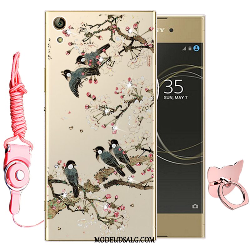 Sony Xperia Xa Etui Cartoon Grøn Cover Blød Silikone