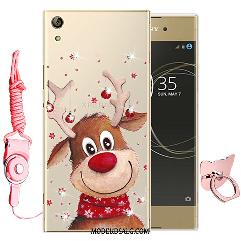 Sony Xperia Xa Etui Cartoon Grøn Cover Blød Silikone