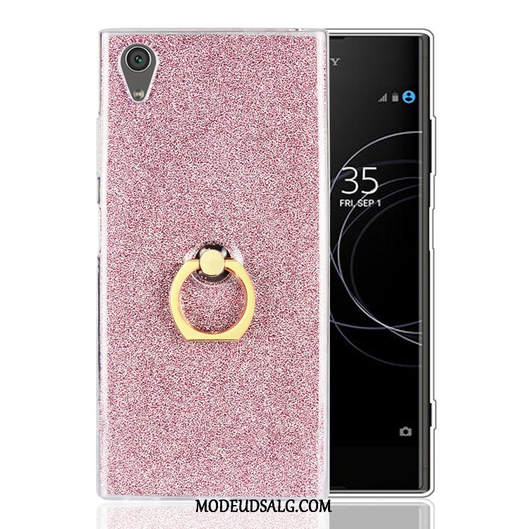 Sony Xperia Xa Etui / Cover Rosa Guld Anti-fald Ring Beskyttelse