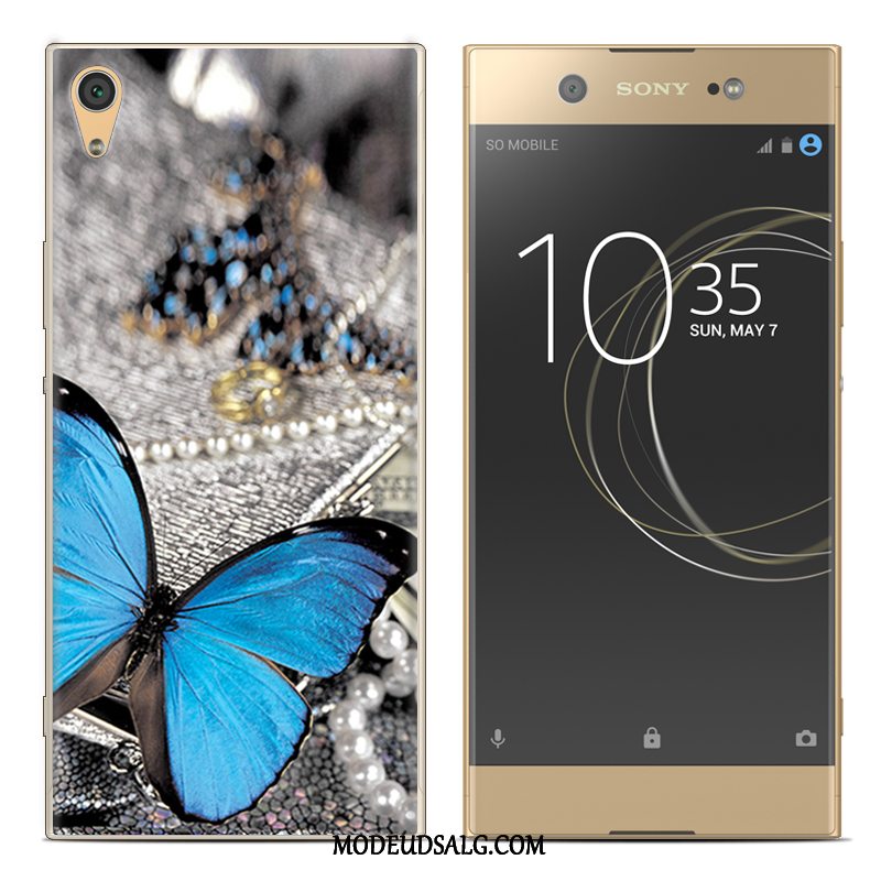 Sony Xperia Xa Etui Rød Silikone Kreativ Malet Blød